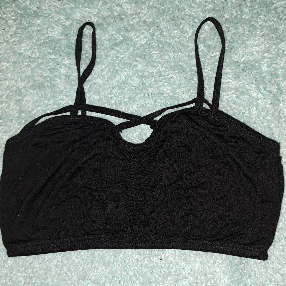 Black Sport Bra/Top